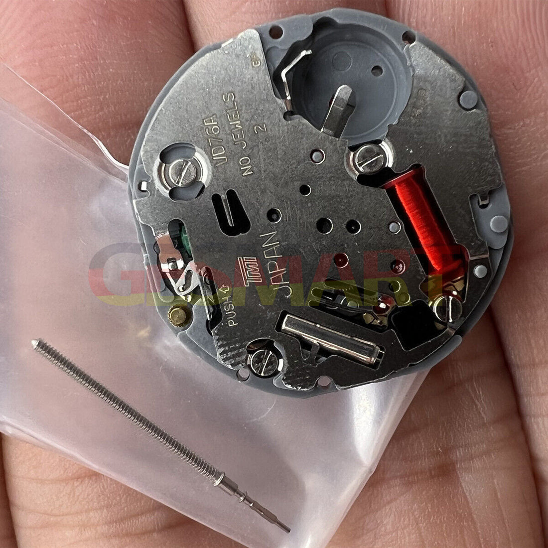 Hattori Epson TMI VD76 quartz watch movement, precision Japan-made accessory for watch repairs
