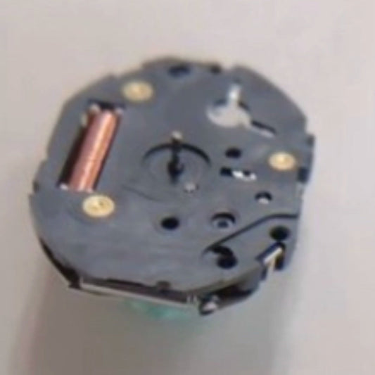 Japan Made VS15 quartz watch movement with Eco-Drive solar power, 2-hand design, replaces V110A movement.