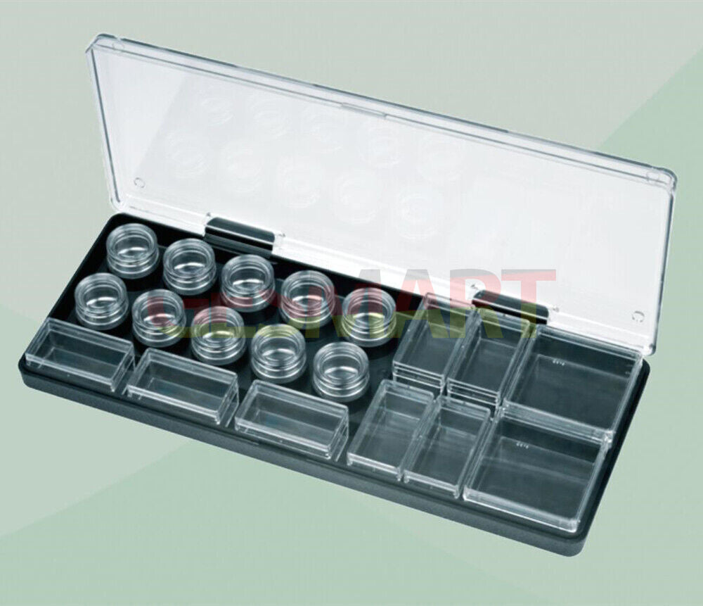 Bergeon 6088-E Aluminium Storage Box with 21 Insert Boxes