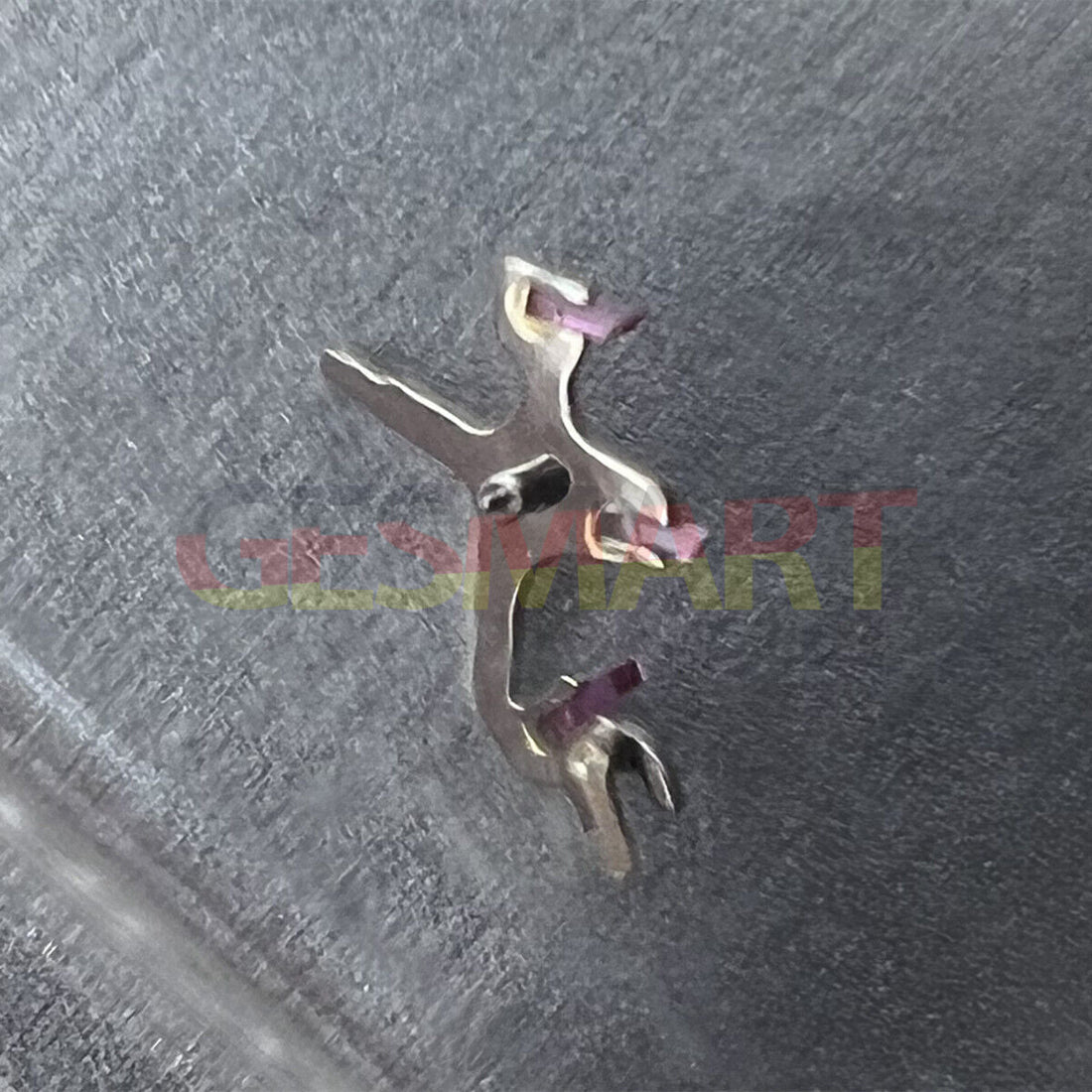 Swiss Made Pallet Fork for Omega 9900A 2500D movement, precision watch repair component.