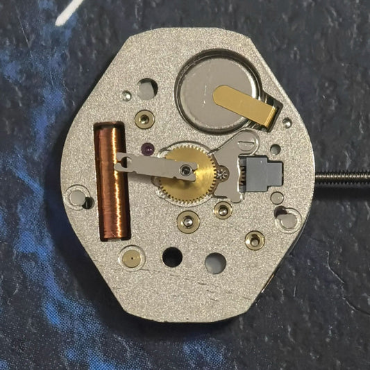 Swiss Part Ronda 763 quartz movement with 3 hands, no calendar, for precise watch repair.