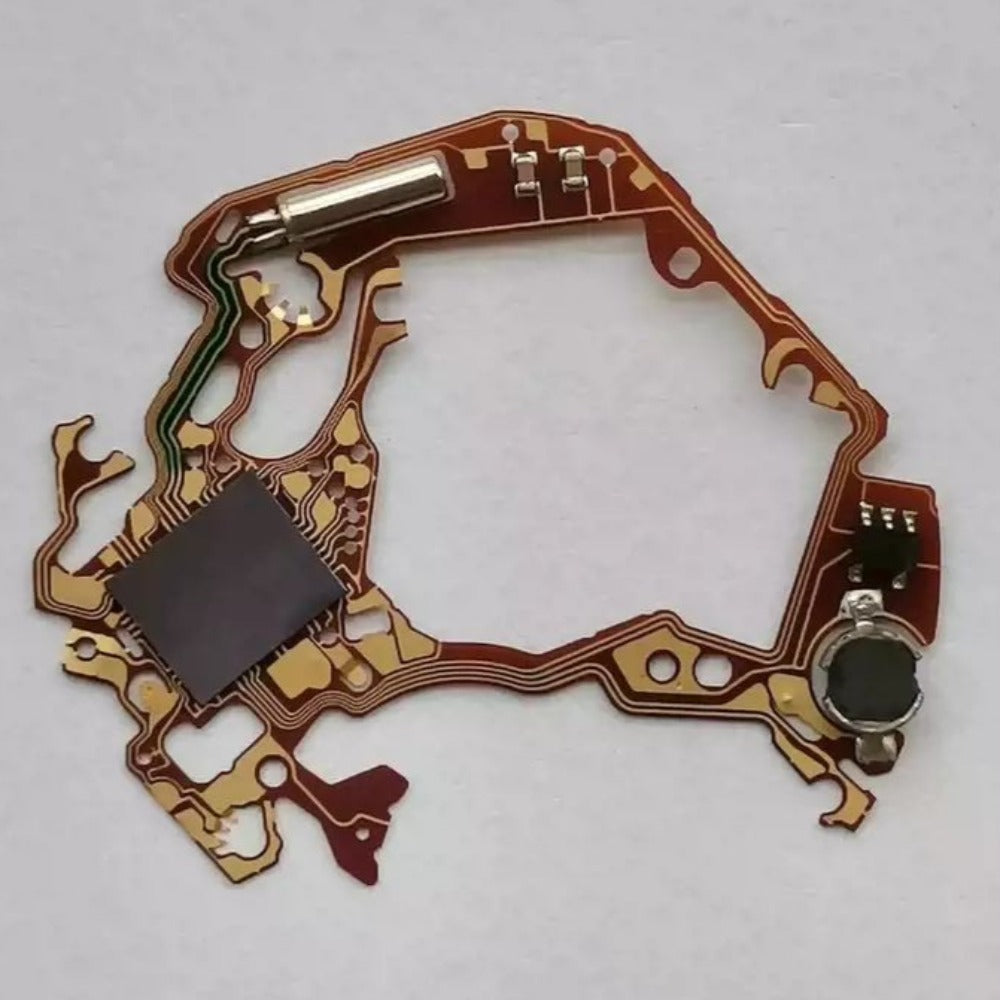 Seiko 7T86 quartz movement circuit board, original Japan-made watch part for precise timekeeping.