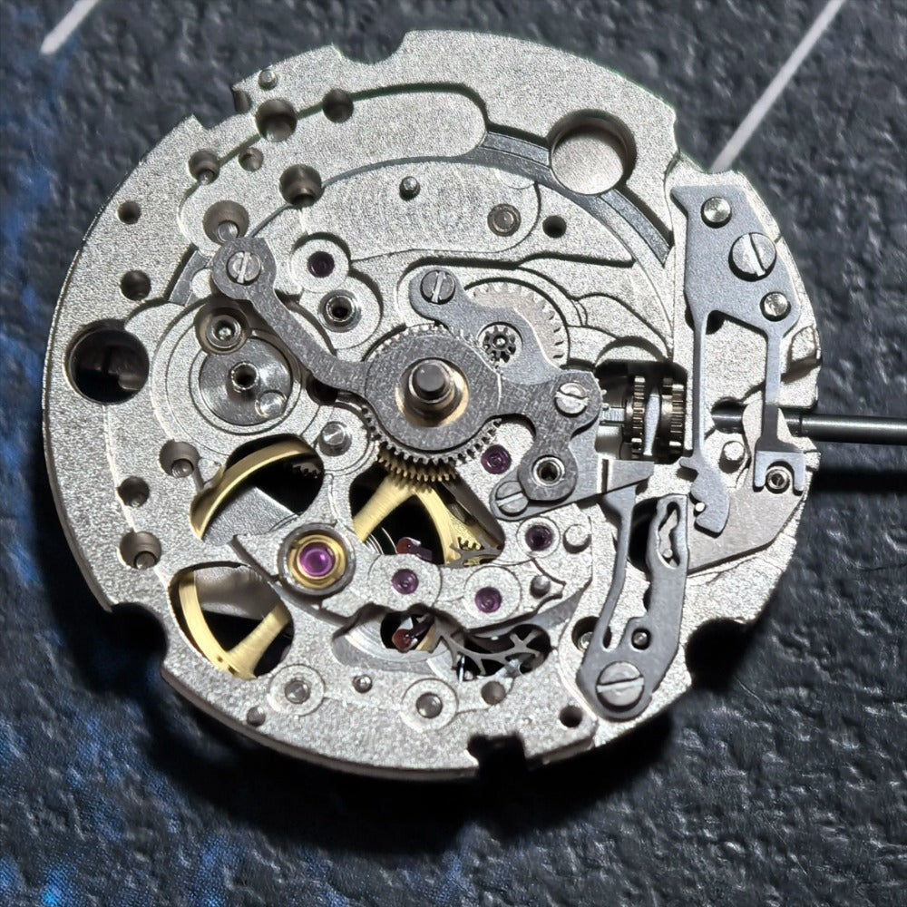 Japan Made Miyota 82S5 mechanical watch part movement for precise timekeeping and repair.