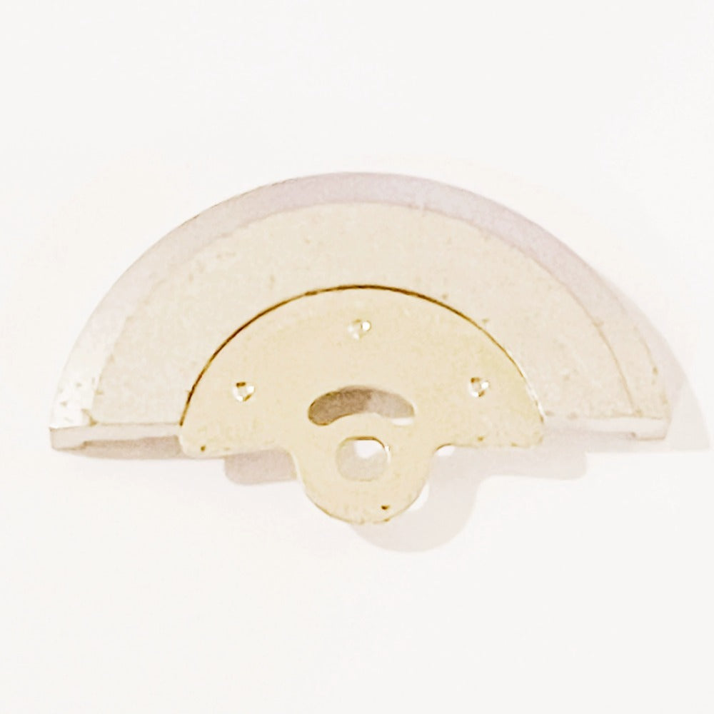 Rotor oscillating weight for NH05 NH06 watch movement, compatible repair part for accurate timekeeping.