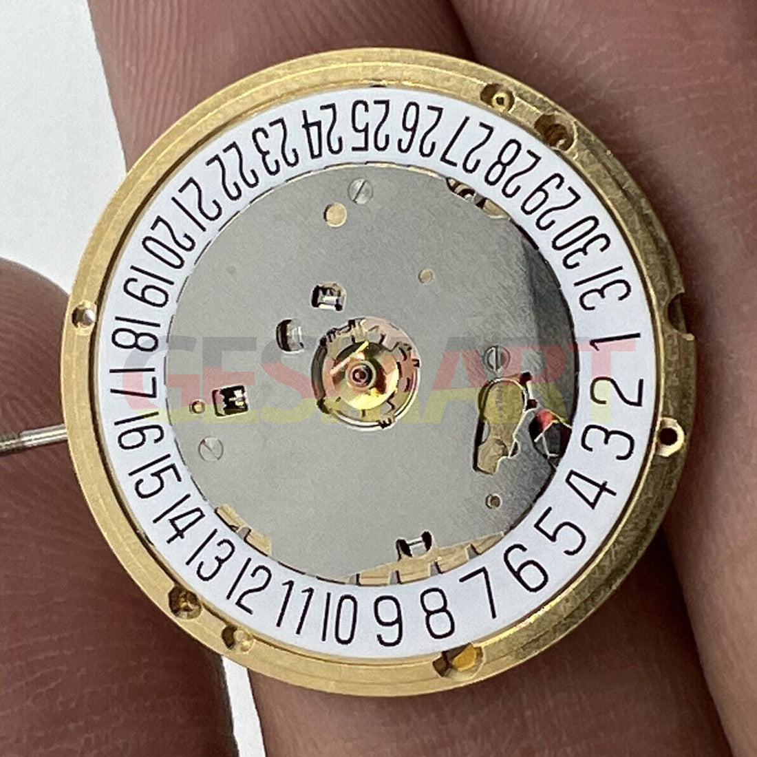 Swiss Made ETA E63.111 Quartz Movement Watch - 3 Hands Date At 6