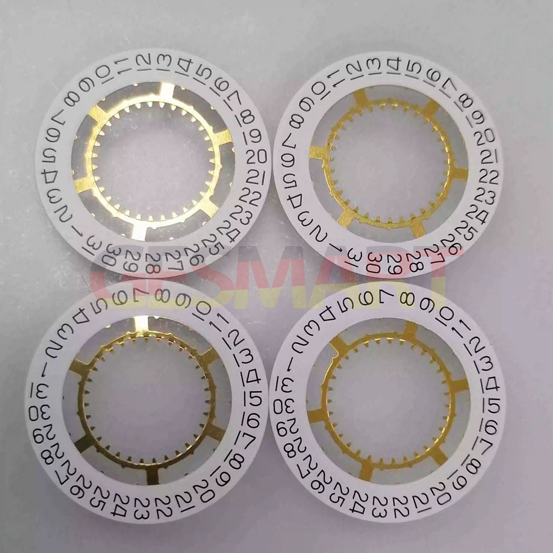 Swiss White Date Wheel for Ronda 715 Movement: Genuine Quality and Durability
