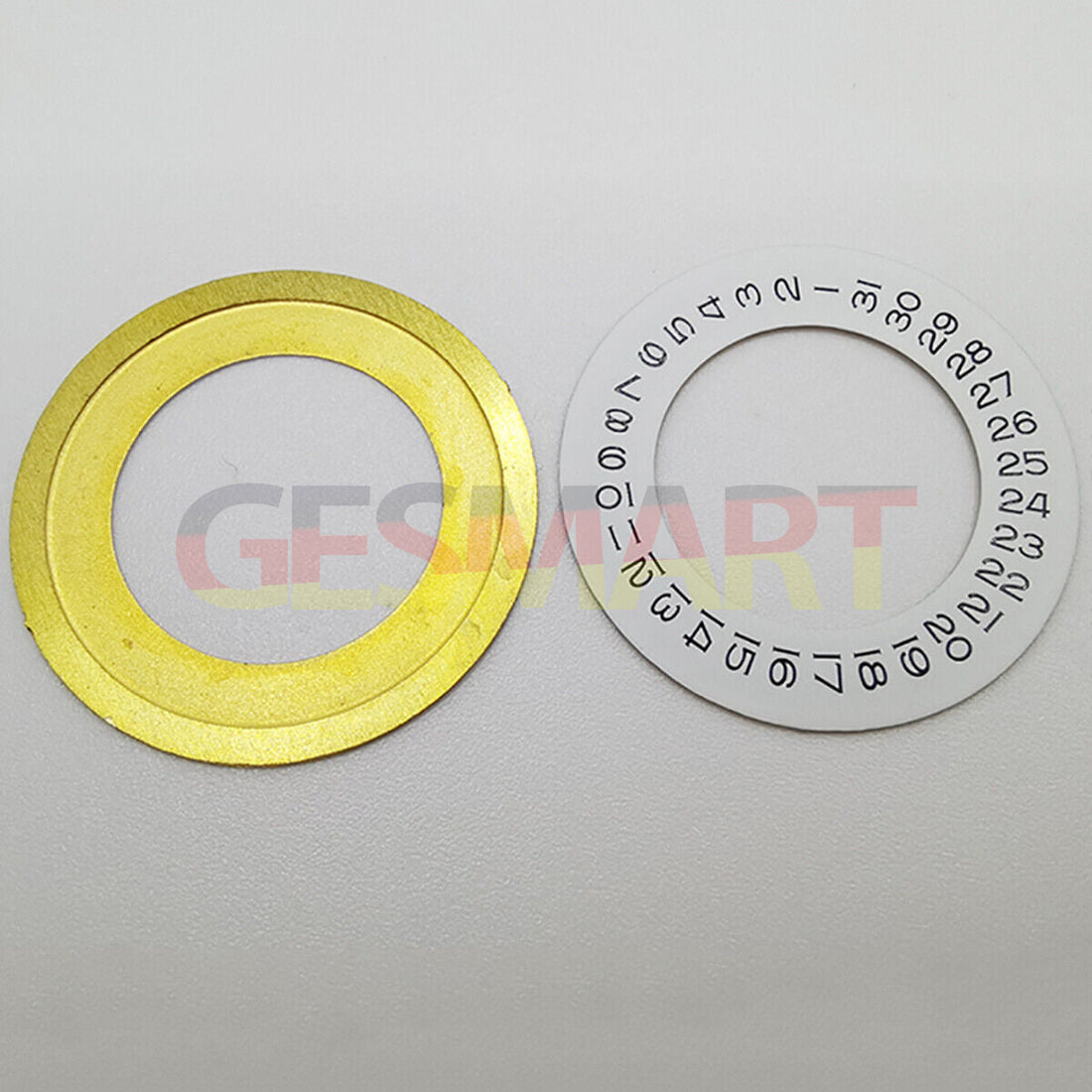 Enhance Your Watch: White Date Wheel Overlay for ETA2824 Movement
