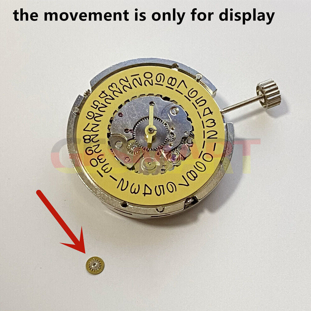 Date wheel component compatible with China Seagull ST6 Lady Men watch movement, precision fit.