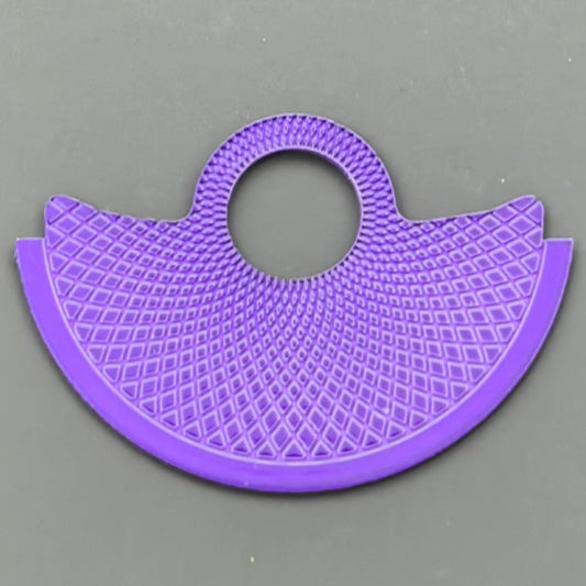 Purple snake scale rotor overlay for NH35 NH36 7S26 4R35 watches, enhancing style and functionality.
