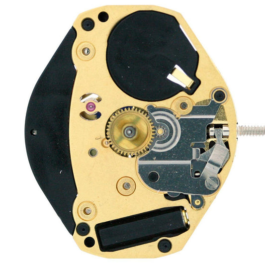 ETA 902.101 watch quartz with three hands, Swiss movement by ETA, ideal for precise timekeeping.