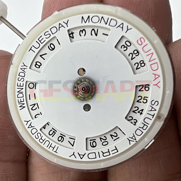 Brand New Automatic Mechanical Movement 8205 DG2813 Replacement Day Date Silver