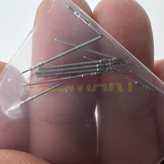1. Set of 10 generic watch winding stems compatible with 9T13/9U13 movements for precise repairs.  