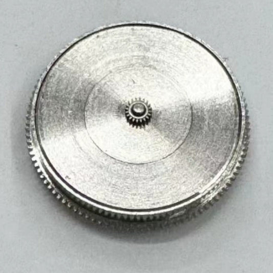 Complete barrel with new mainspring for Shanghai 7750 series watch movement, durable spare part.