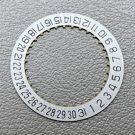 Sandus Datumsscheibe Rad Font watch date wheel at 6 o?clock, compatible with Cartier Blue models.