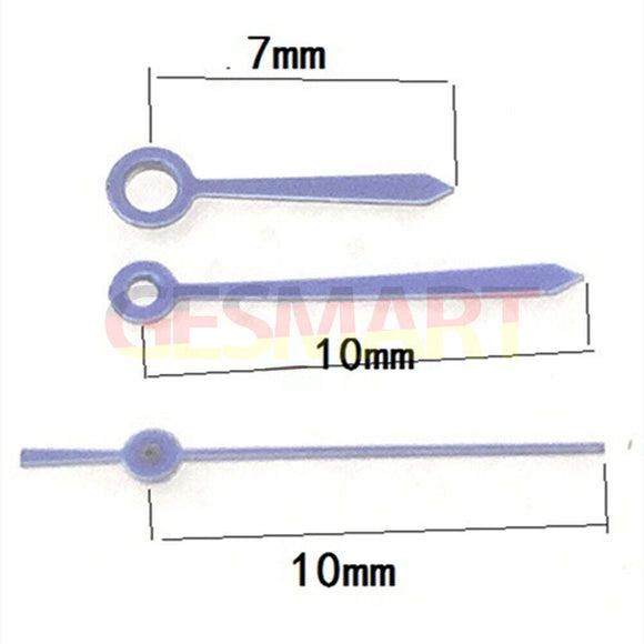 Stylish and Elegant: 10mm Light Purple Arrow Shape Watch Hands for Ronda 763 Quartz Watch Movement