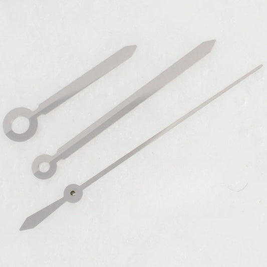 Silver 3 Hands Modified for ETA C07.111 movement, T099 brand, sleek watch accessory replacement.