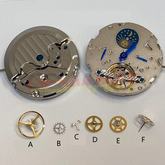 Complete Balance Wheel for China Made LB10 watch movement, precise gear set for timekeeping accuracy