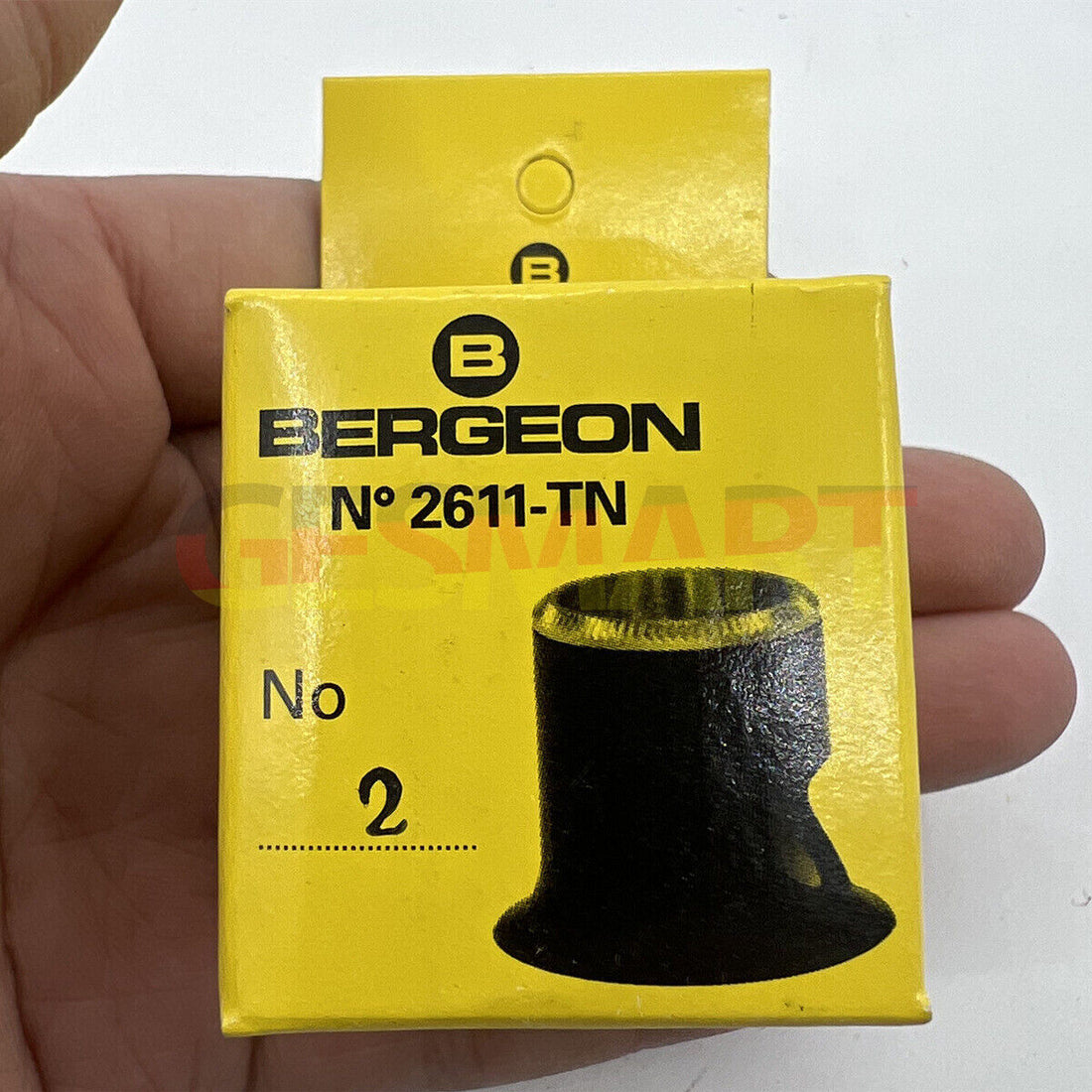Bergeon 2611-TB-2: Innovative 5x Magnification Loupe with Sight Opening