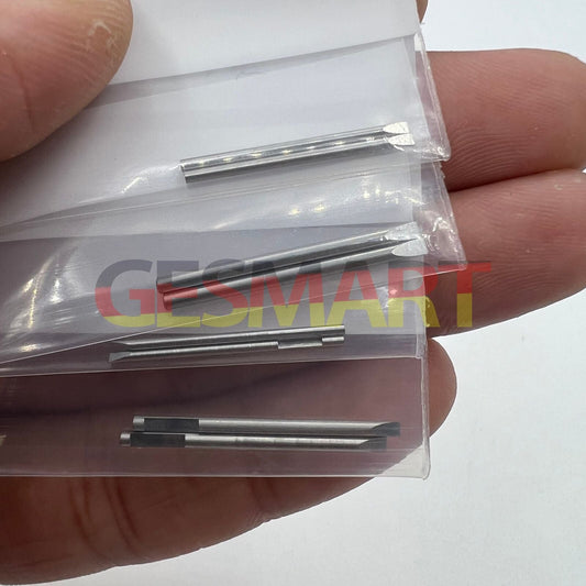 Bergeon 6899 stainless steel spare blades for ergonomic screwdriver, precision watch accessory maintenance.