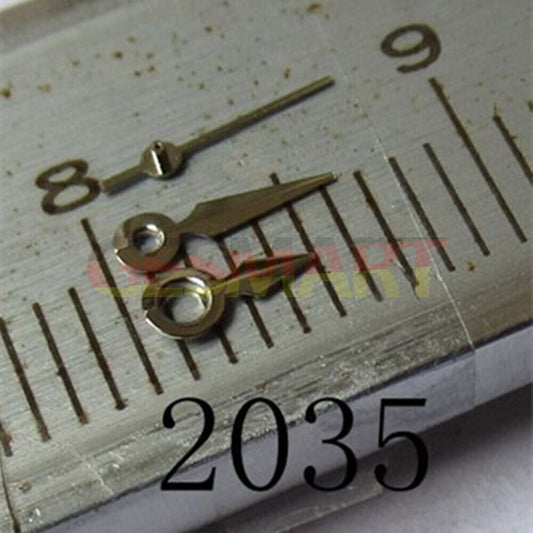 Silver polished 6mm arrow-shaped watch hand, compatible with Miyota 2035, 2115, 2105, 2305, 2315 movements.