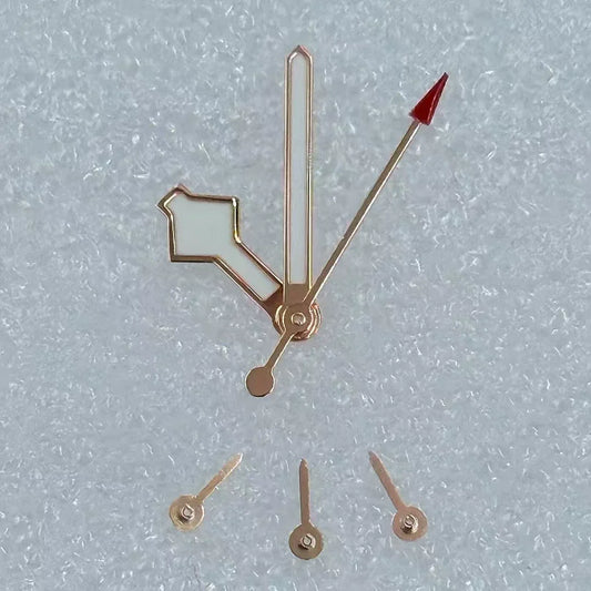 Rose Golden Trim Green Luminous 6 Hands for VK63 Movement watch, enhancing precision and style