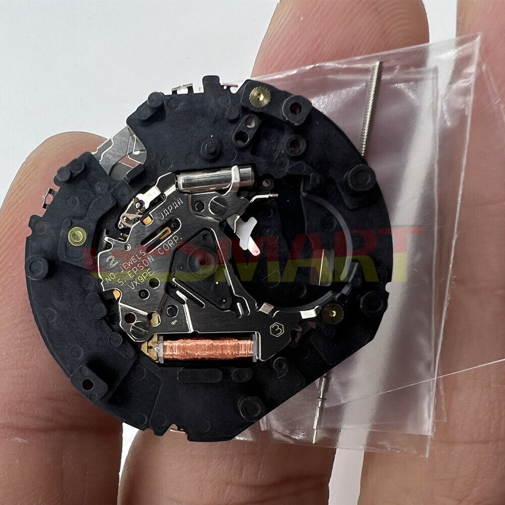 Epson Hattori VX9P VX9PE Quartz Watch Movement Multi-Function Japan Made Day/Date