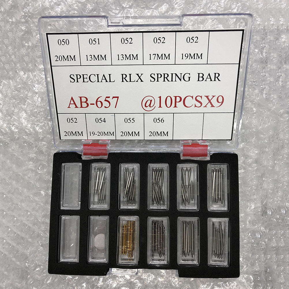 Set of 90 spring bars for watch straps, durable and versatile by Generic brand