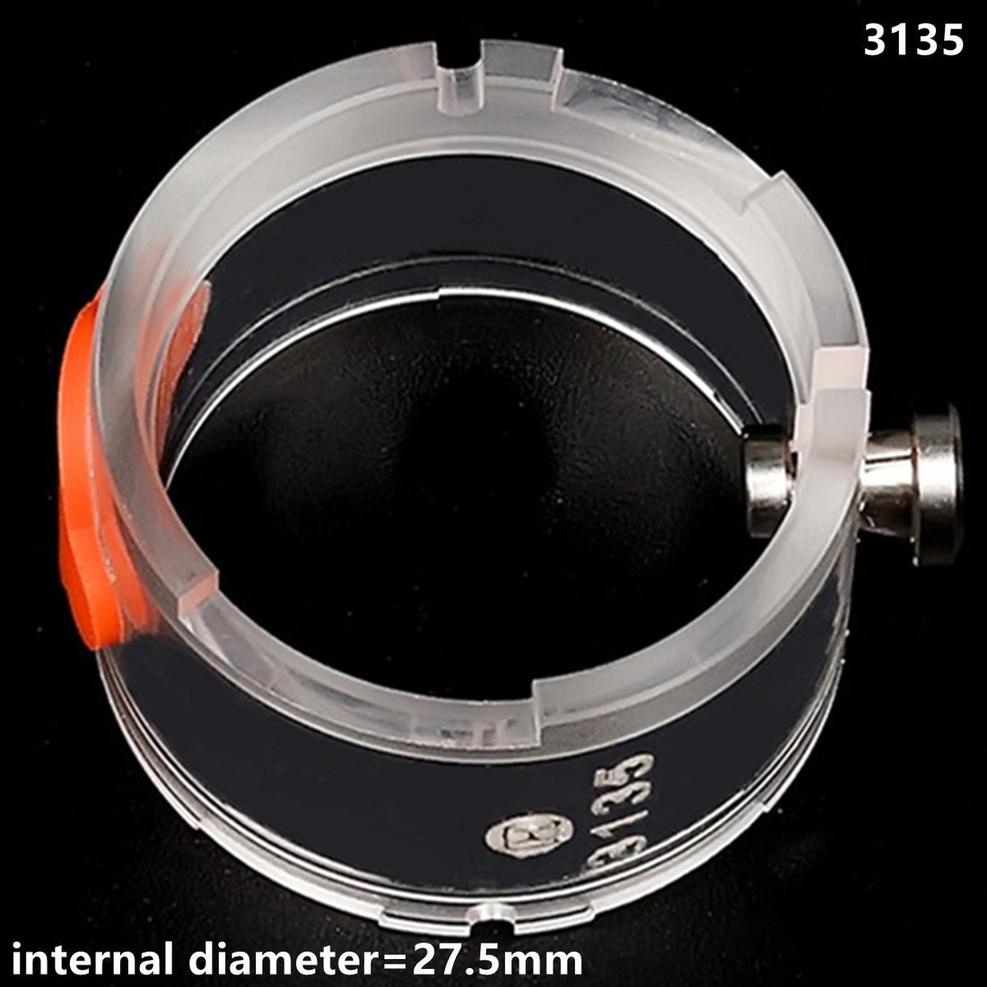 New Plastic Movement Holder with Knob, ideal for 3135 watch repair and secure movement handling.