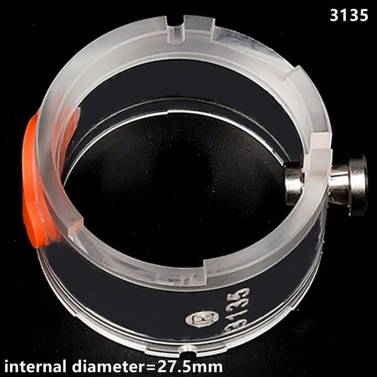 New Plastic Movement Holder with Knob, ideal for 3135 watch repair and secure movement handling.