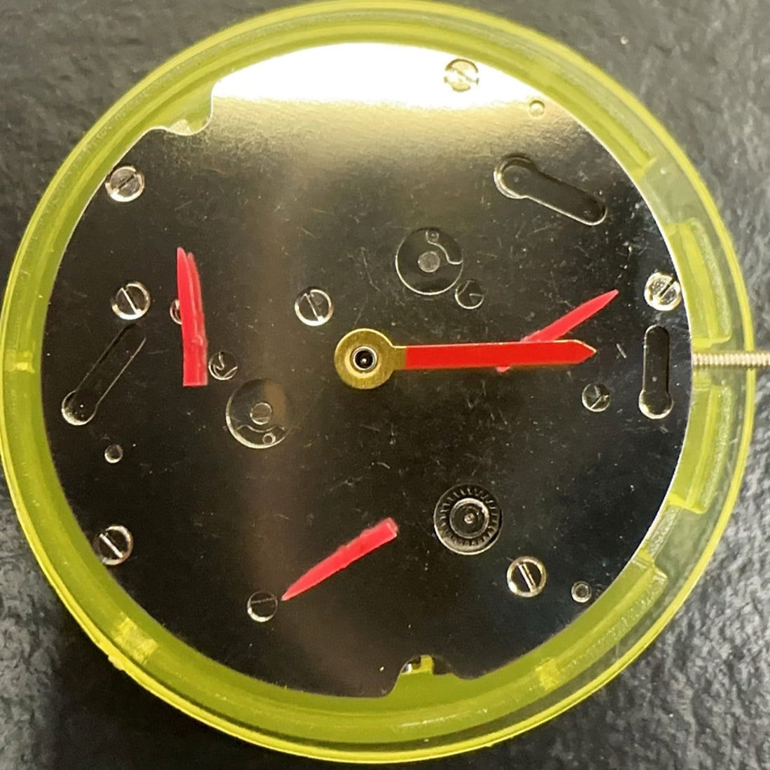 China Made Nanning 3836 automatic watch part featuring mechanical movement and six hands for precise timekeeping.