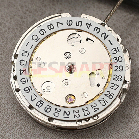 Dandong Silver DL8214-1 watch accessory showcasing automatic mechanical movement with small second at 6 o'clock.