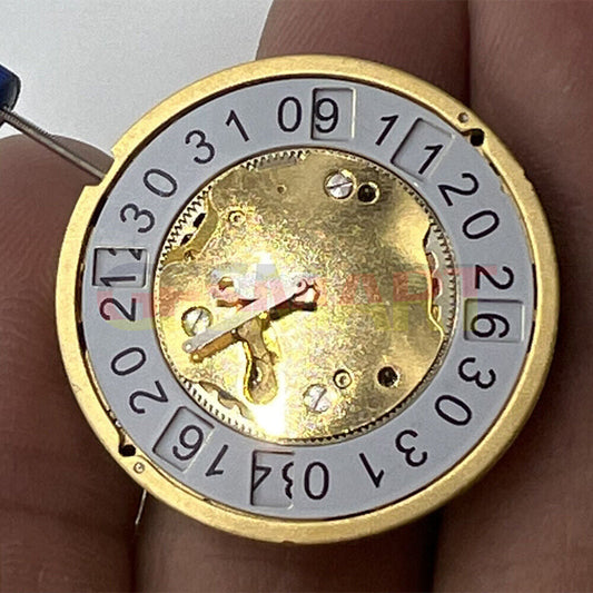 Golden Ronda 5040B Swiss quartz watch movement for precise timekeeping in luxury watches