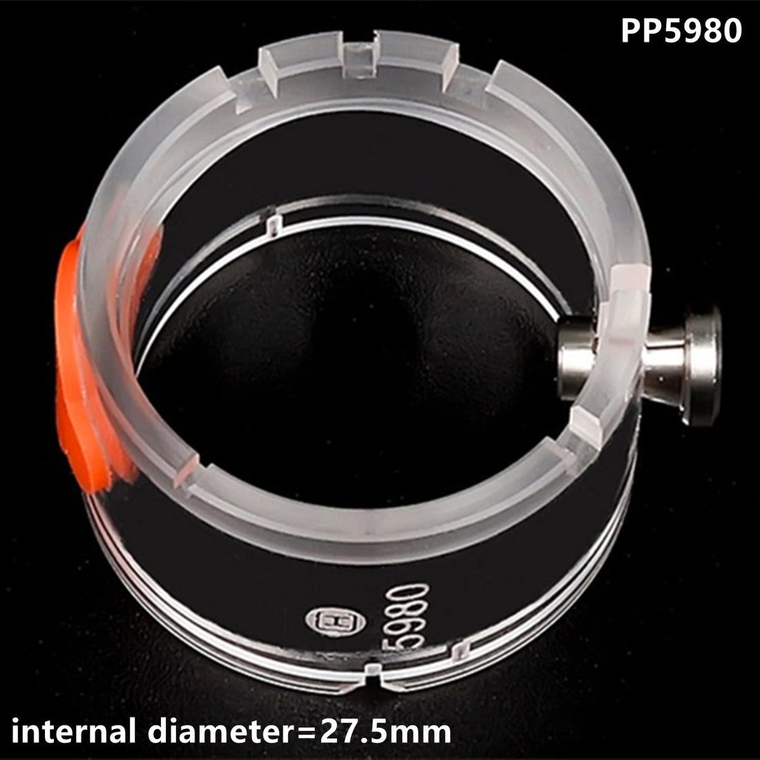 New Plastic Movement Holder with Knob for PP5980 watch repair, secure and precise tool for watchmakers.