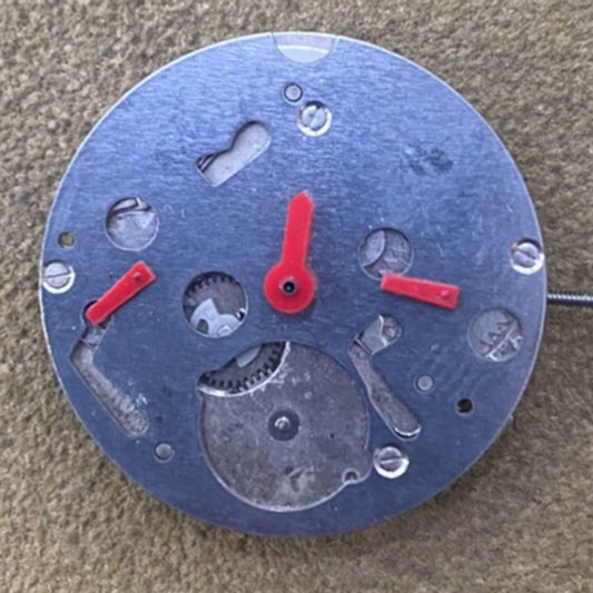 Miyota 2115 quartz watch movement by Japan Made, small second at 3, 6, and 9 positions, no calendar