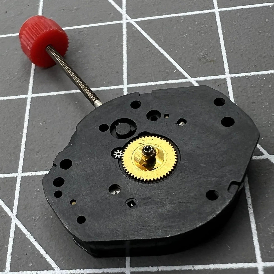 Swiss ETA 802.101 quartz watch movement with 3 hands, precision timekeeping by ETA brand.