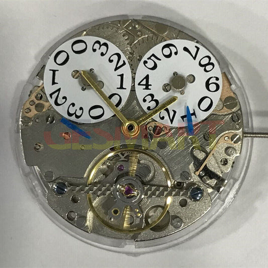 China Made multifunctional bare balance wheel showcasing automatic mechanical movement for watch repair.