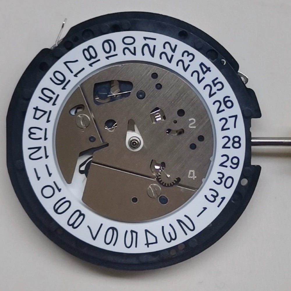 Seiko 5M84A quartz movement stem, Japan-made watch part for Seiko repairs and restorations.