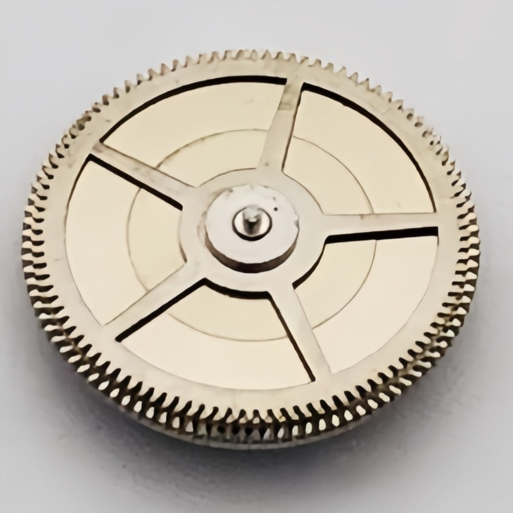 Swiss New barrel with mainspring for Cartier 1904 watch movement, high-quality spare part for repairs.