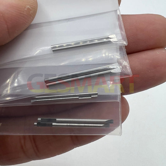 Bergeon 6899 stainless steel replacement blades for ergonomic screwdriver, precision watch repair tool.