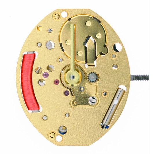 ETA E03.001 Swiss quartz watch movement with 2 hands, precision craftsmanship for watch accessories.