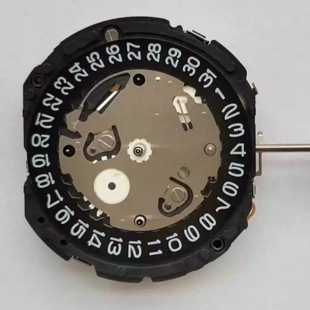 Seiko V174A quartz movement watch part, original Japan-made for precise timekeeping.