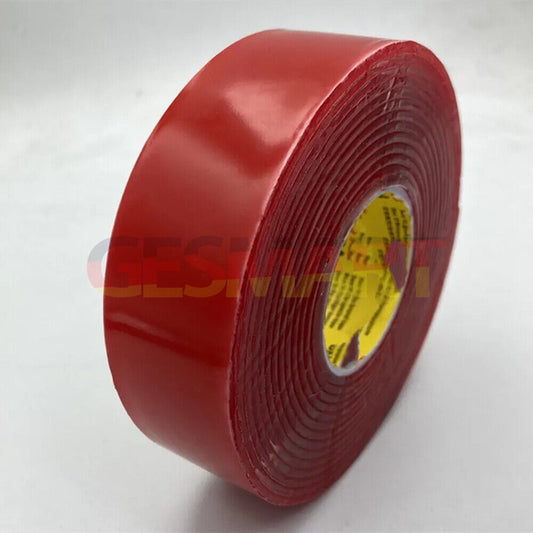 Red Strong Nano double-sided adhesive for FM watch repair, perfect for back case cover opening tasks.