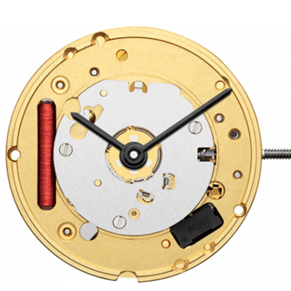 ETA E61.031 quartz watch with 2 hands, Swiss movement, ideal for precise timekeeping and repair.