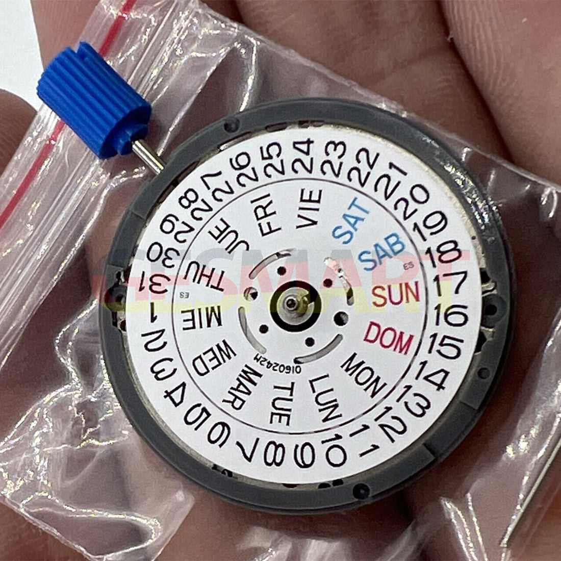Seiko SII NH36A automatic watch movement, Japan made, reliable and precise mechanism for watch accessories.
