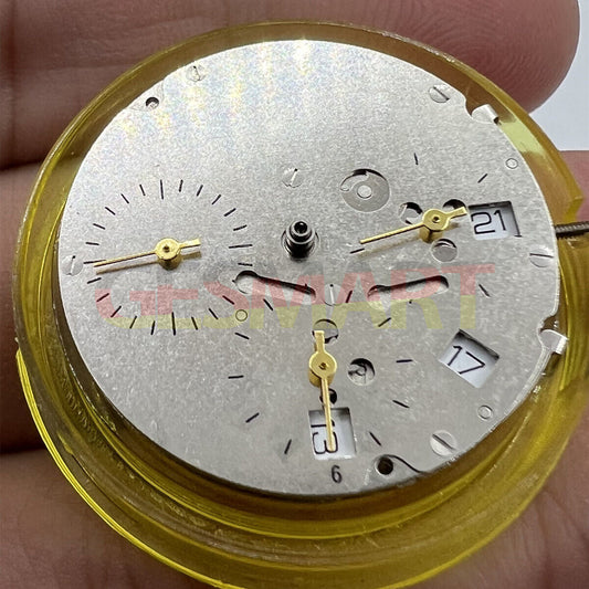 China Made 8205 2813 automatic mechanical watch movement with single calendar feature, precision timekeeping.