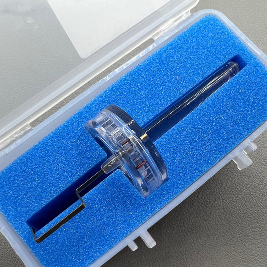 Microstella RLX watch regulation key for precise fine adjustment of mechanical movements by Microstella.