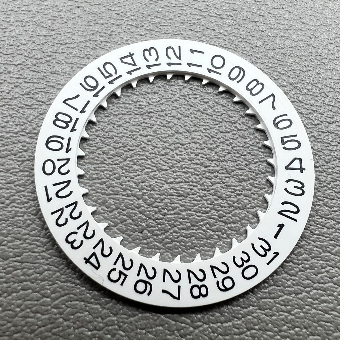 White date disc wheel for NH35 NH36 Date@3 watch movement, compatible with 2-piece set, brand quality.