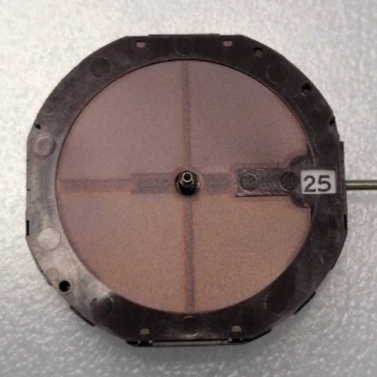 Citizen E168M Eco-Drive quartz watch movement with 3 hands, date at 3, solar-powered precision.