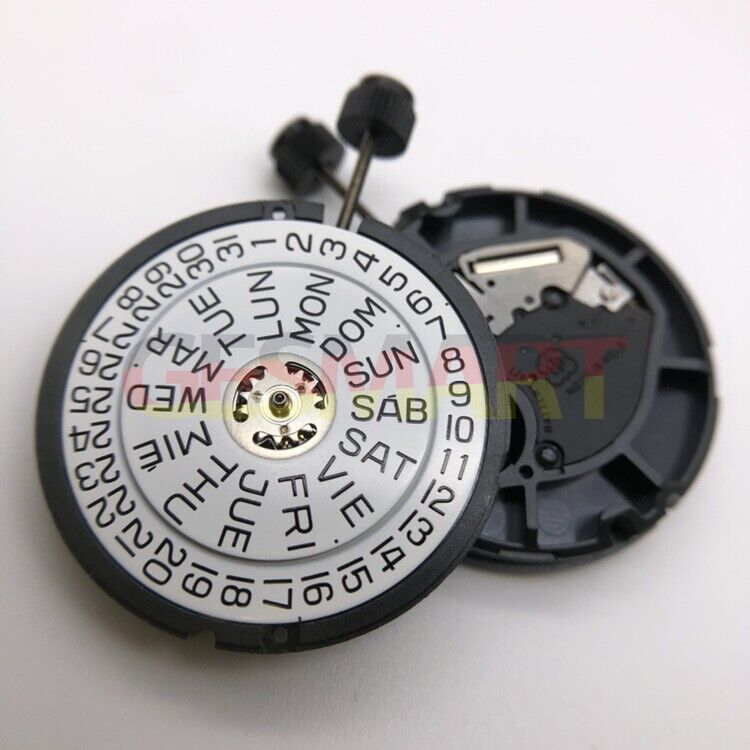 Swiss Made ETA 805.122 Watch: 3 Hands, Day/Date Feature Included!