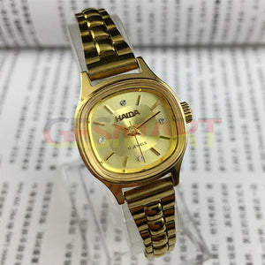 Elegant 23mm HAIDA Lady Watch with Golden Nail Design